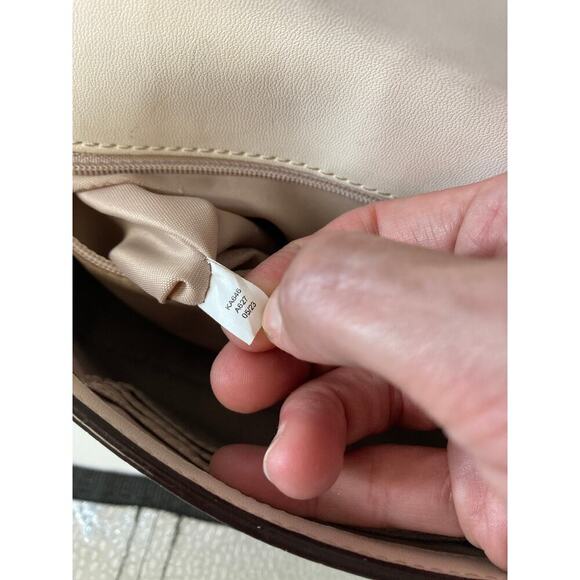 KATE SPADE SMALL IVORY PEBBLED LEATHER CROSSBODY BAG - Picture 11 of 16